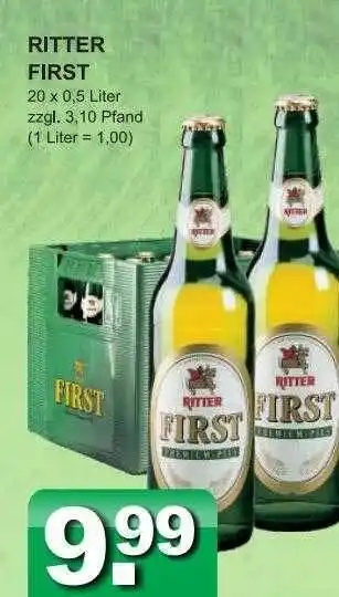 Getränkeparadies Gefromm Ritter first Angebot