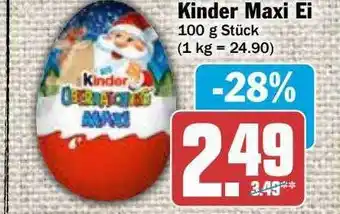 Hit Kinder maxi ei Angebot