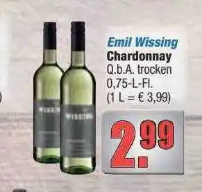 alldrink Emil wissing chardonnay Angebot