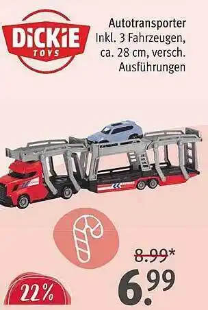 Rossmann Autotransporter Angebot