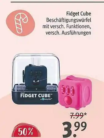 Rossmann Fidget cube Angebot
