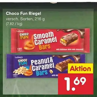 Netto Marken-Discount Choco fun riegel Angebot