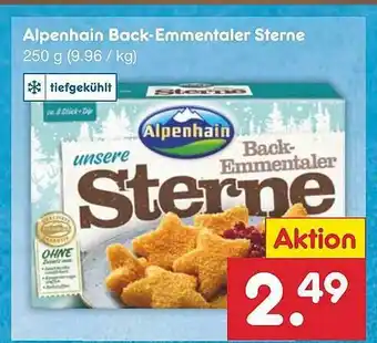 Netto Marken-Discount Alpenhain back-emmentaler sterne Angebot