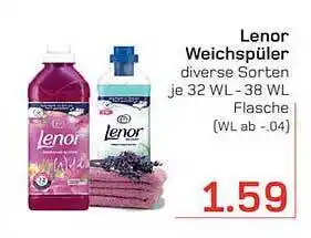 akzenta Lenor weichspüler Angebot