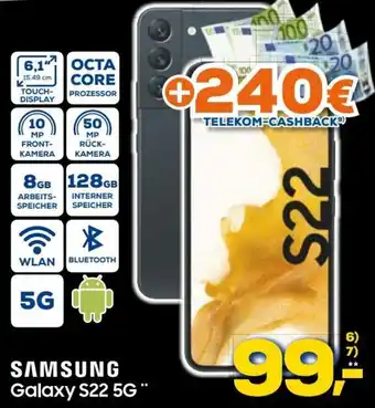 Euronics Samsung Galaxy S22 5G Angebot