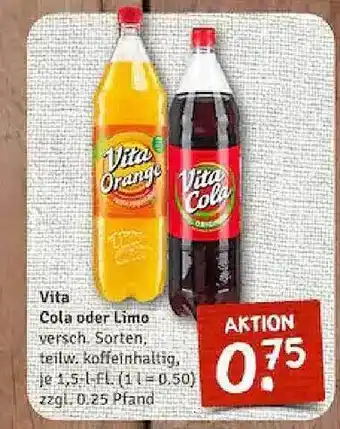 nahkauf Vita cola oder limo Angebot