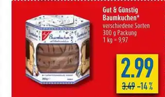 diska Gut & günstig baumkuchen Angebot