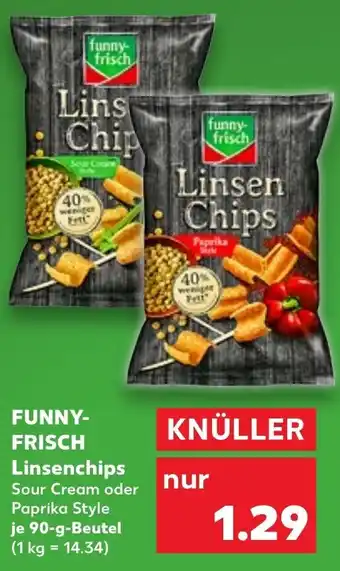 Kaufland Funny Frisch Linsenchips 90 g Beutel Angebot