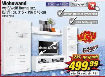 Poco Wohnwand Angebot