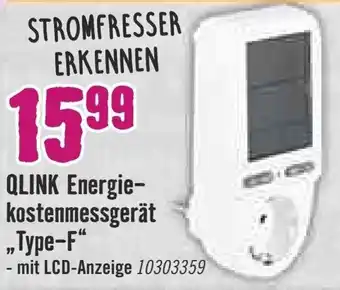 Hornbach QLINK Energiekostenmessgerät Type-F Angebot
