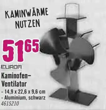 Hornbach Kaminofen Ventilator Angebot