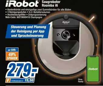 HEM Expert Irobot saugroboter roomba i6 Angebot