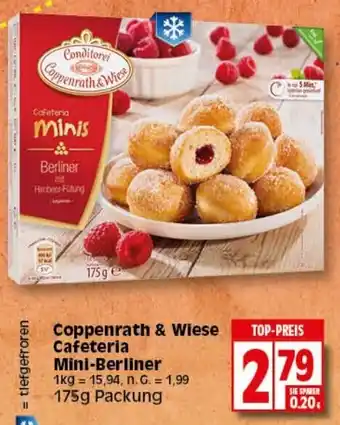 Elli Markt Coppenrath & Wiese Cafeteria Mini Berliner 175 g Packung Angebot