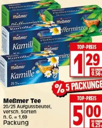 Elli Markt Meßmer Tee Angebot