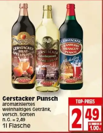 Elli Markt Gerstacker Punsch 1L Flasche Angebot