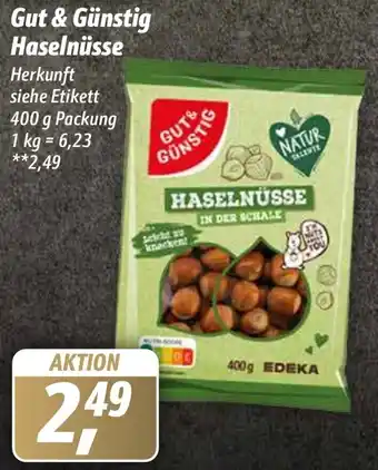 Simmel Gut & Günstig Haselnüsse 400 g Packung Angebot