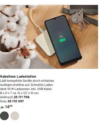 Tchibo Kabellose ladestation Angebot