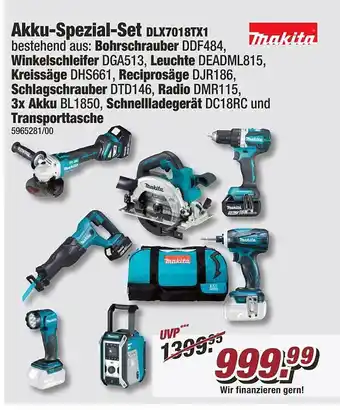 Poco Makita akku-spezial-set dlx7018tx1 Angebot