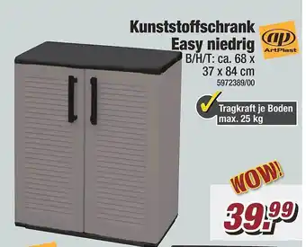 Poco Kunststoffschrank easy niedrig Angebot