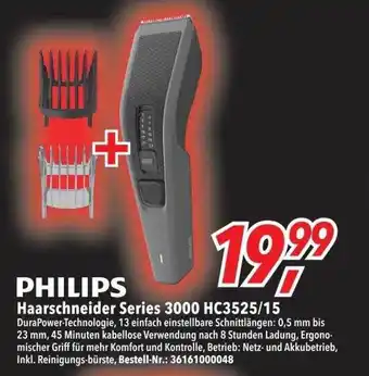 dodenhof Philips haarschneider series 3000 hc3525-15 Angebot