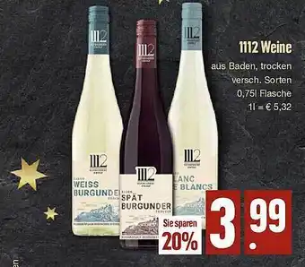 Edeka 112 weine Angebot