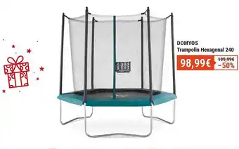 Decathlon Domyos trampolin hexagonal 240 Angebot