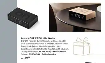 Tchibo Lexon „flip premium“ wecker Angebot