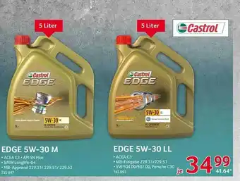 Selgros Castrol edge 5w-30 m oder ll Angebot