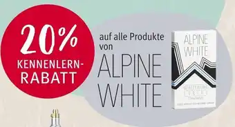 Rossmann Alpine White Angebot