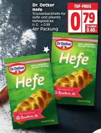 Edeka Dr. Oetker Hefe 4er Packung Angebot