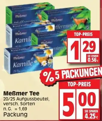 Edeka Meßmer Tee Angebot