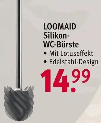 Rossmann Loomaid Silikon WC Bürste Angebot