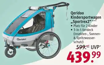 Rossmann Qeridoo Kindersportwagen ,,Sportrex 2" Angebot