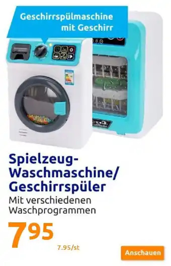 Action Spielzeug Waschmaschine/Geschirrspüler Angebot