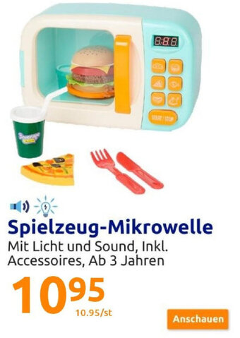 Action Spielzeug Mikrowelle Angebot