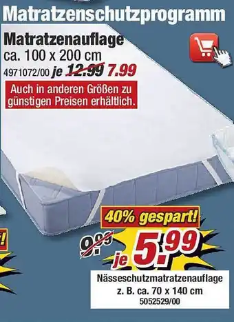 Poco Matratzenauflage Angebot