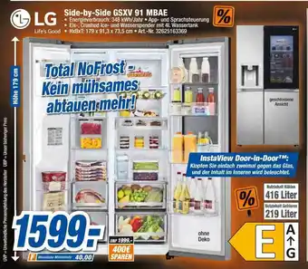 expert Techno Land Lg side-by-side gsxv 91 mbae Angebot