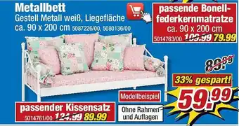 Poco Metallbett Angebot