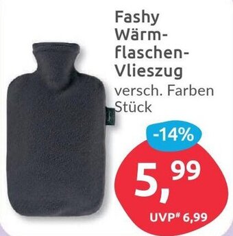 Budni Fashy Wärmflaschen Vlieszug Angebot