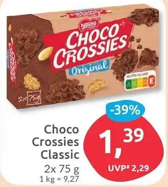 Budni Choco Crossies Classic 2x75 g Angebot