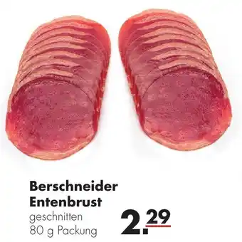 Handelshof Berschneider Entenbrust 80 g Packung Angebot