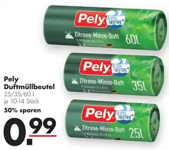 Handelshof Pely Duftmüllbeutel 10-14 Stück Angebot