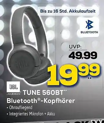 Euronics XXL Jbl tune 560bt bluetooth-kopfhörer Angebot