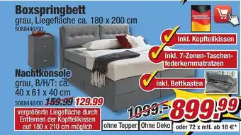 Poco Boxspringbett Angebot