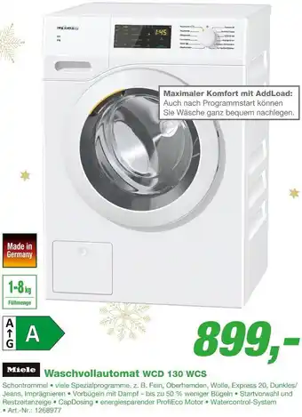 EP Miele Waschvollautomat WCD 130 WCS Angebot