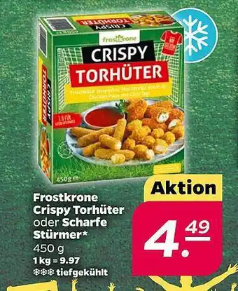 NETTO Frostkrone crispy torhüter oder scharfe stürmer Angebot