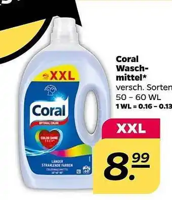 NETTO Coral waschmittel Angebot