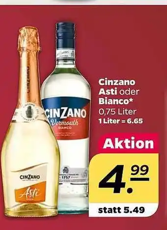 NETTO Cinzano asti oder bianco Angebot