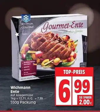 Edeka Wichmann ente Angebot