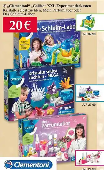 Woolworth „clementoni“ „galileo“ xxl experimentierkasten Angebot